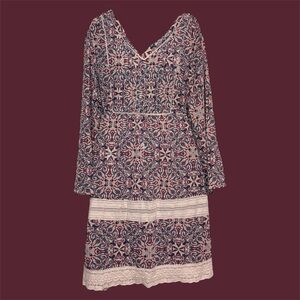 Plus size Boho cowgirl dress